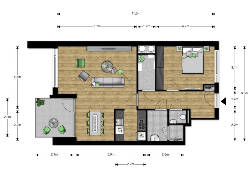 Afbeelding Helperpark 416, 9723 ZX Groningen : 22